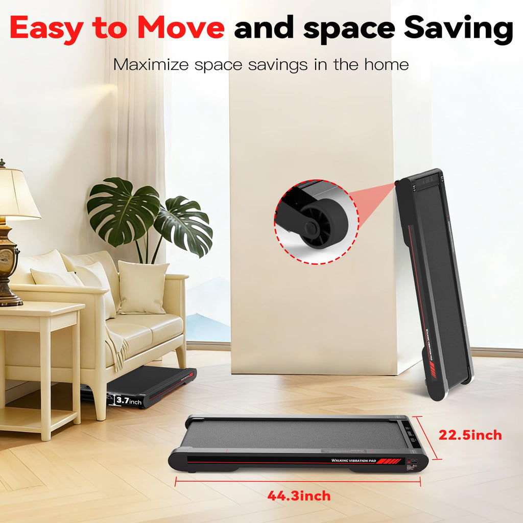 SPERAX Walking Treadmill Pad with APP - 3 in 1 Portable Treadmill