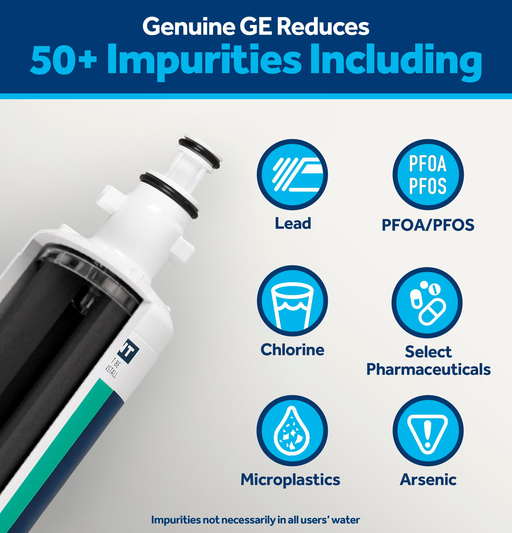 GE RPWFE Refrigerator Water Filter - Certified Replacement
