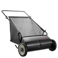VEVOR Push Lawn Sweeper - 26 Inch Grass & Leaf Collector