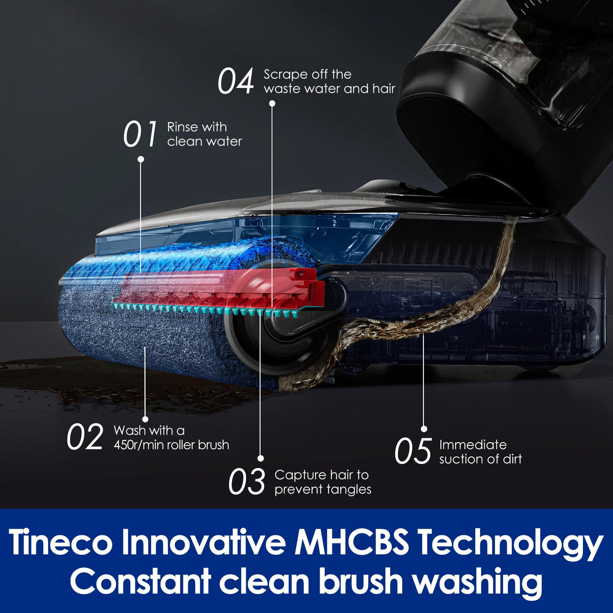 TINECO Floor ONE S7 Stretch Ultra Cordless Vacuum Cleaner
