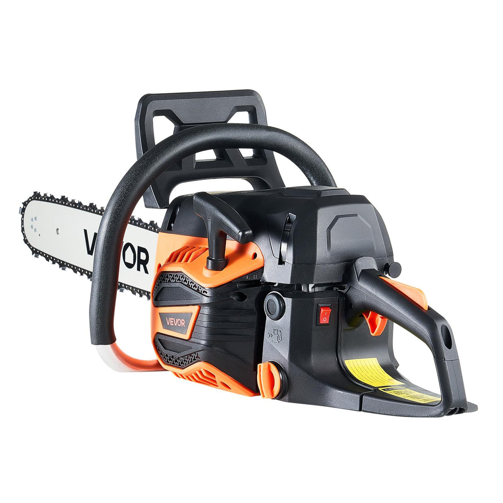 VEVOR 20-Inch 62CC Gas Chainsaw - 3.8 HP, Dual Fuel