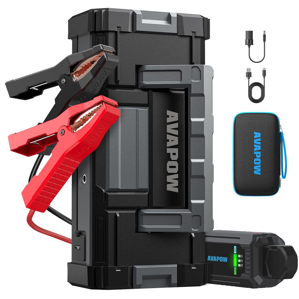 AVAPOW 6000A Car Battery Jump Starter for Gas & Diesel