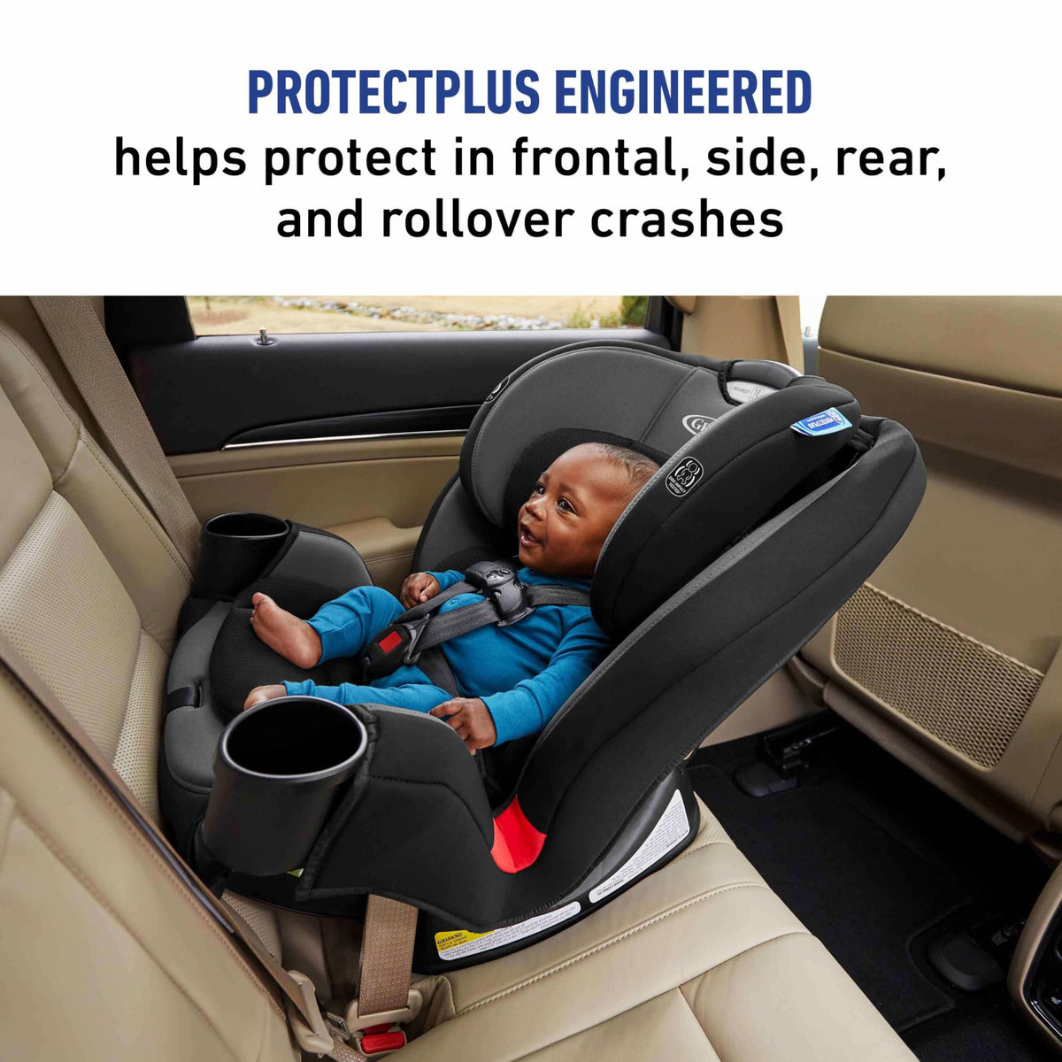 GRACO TriRide 3-in-1 Reclining Car Seat - Rear & Forward Facing