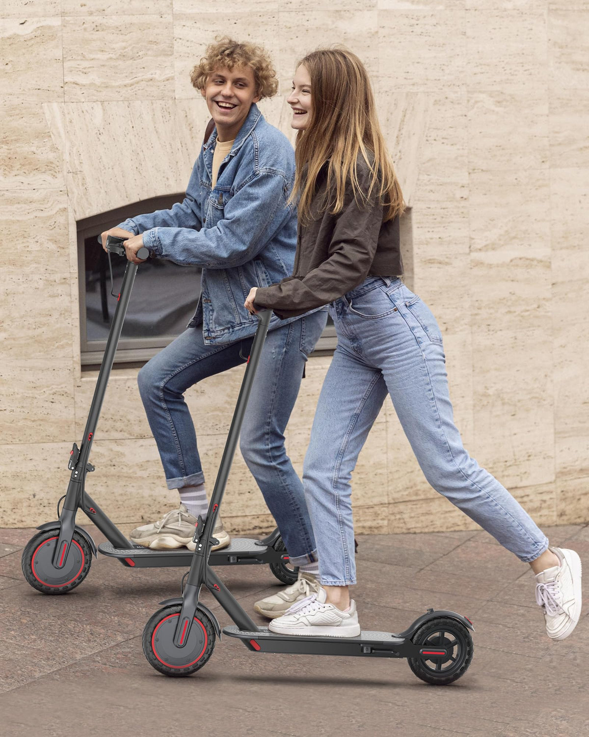 MAXSHOT Electric Scooter for Adults - 350W/500W, 19/22Mph