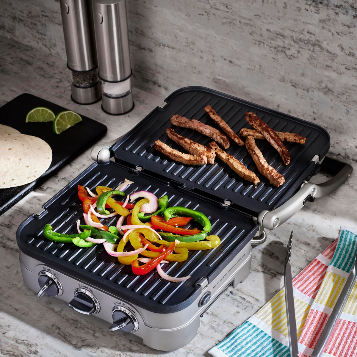CUISINART Griddler 5-in-1 Indoor Grill & Panini Press