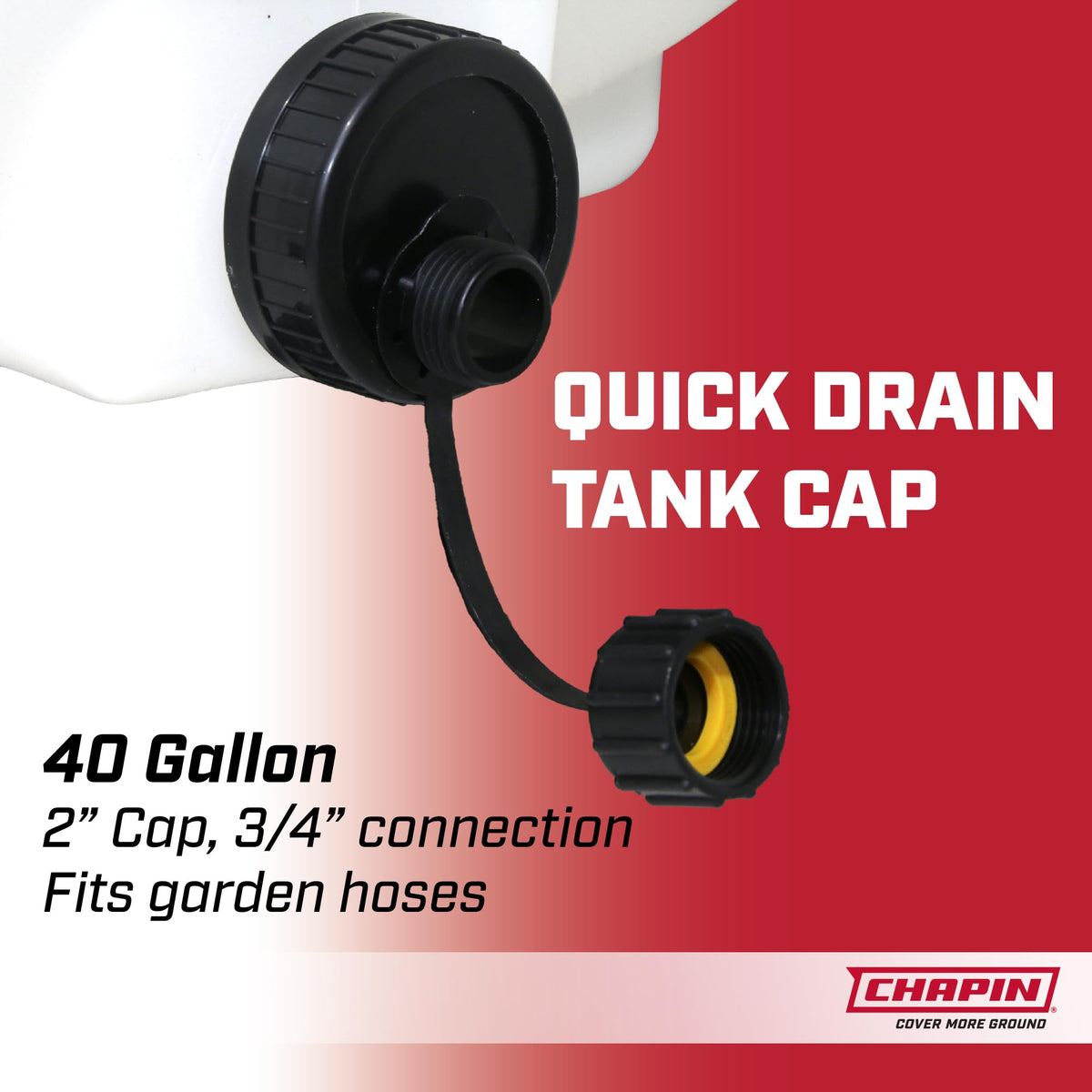 CHAPIN INTERNATIONAL Chapin 98142 40-Gallon Translucent Water Tank