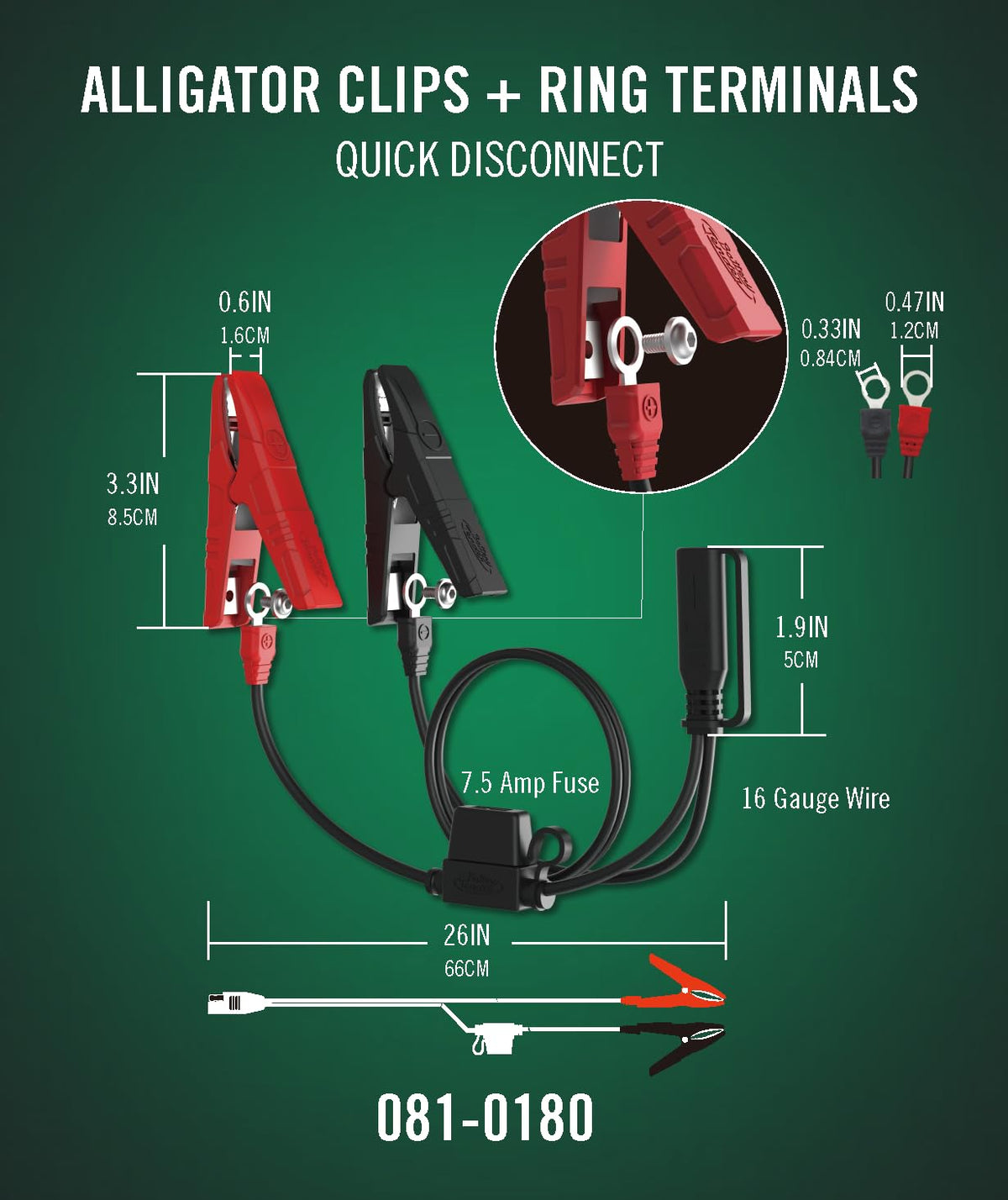 BATTERY TENDER AMP 12V Smart Battery Charger & Maintainer