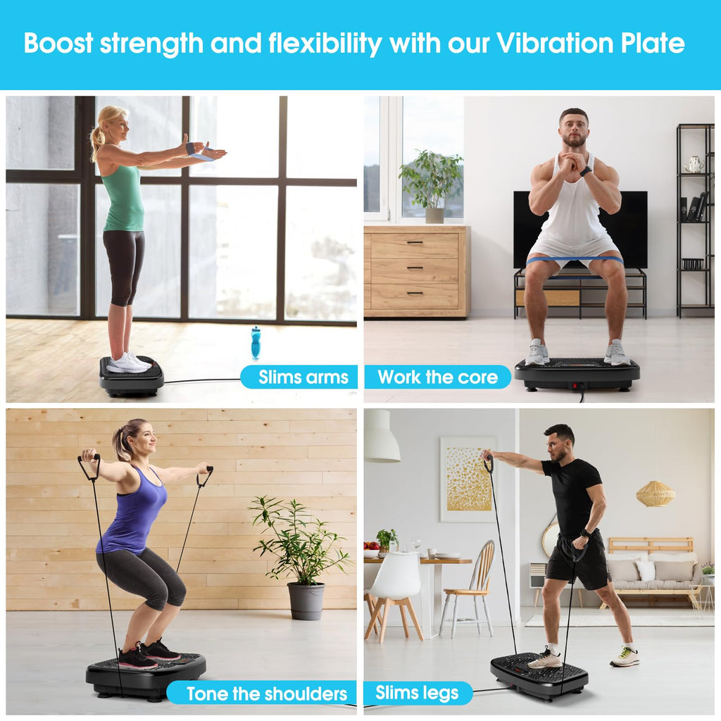 SOFTGYM Vibration Plate Exercise Machine for Weight Loss