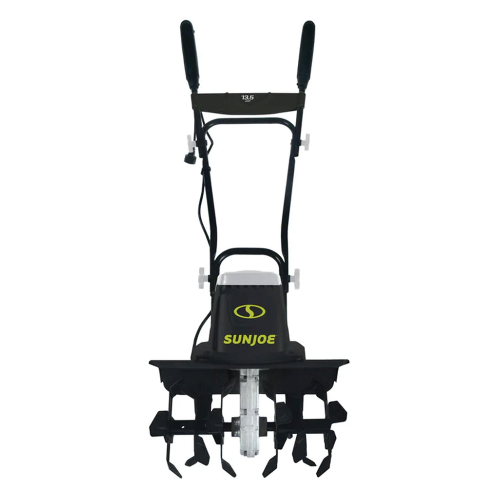 SUN JOE Corded Electric Garden Tiller - 16 Inch, 13.5 Amp