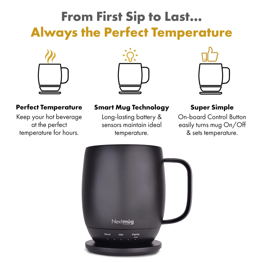 NEXTMUG BY NEXTBOOM Nextmug - Temperature-Controlled Self-Heating Mug