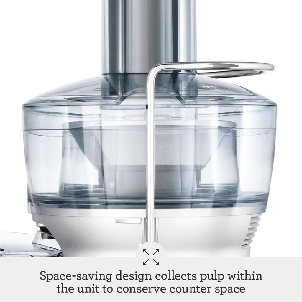 BREVILLE BJE200XL Juice Fountain Compact Juicer, Silver