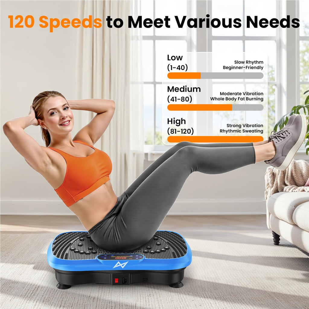 AXV Vibration Plate Fitness Machine for Full Body Workout