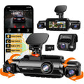 NEIDESO 360° Dash Cam FHD 4-Channel Car Camera with GPS