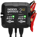 NOCO GENIUS2X2 Smart Battery Charger 6V/12V 2A/Bank