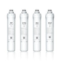 BLUEVUA RO100ROPOT Replacement Filter Set - 4 Pack