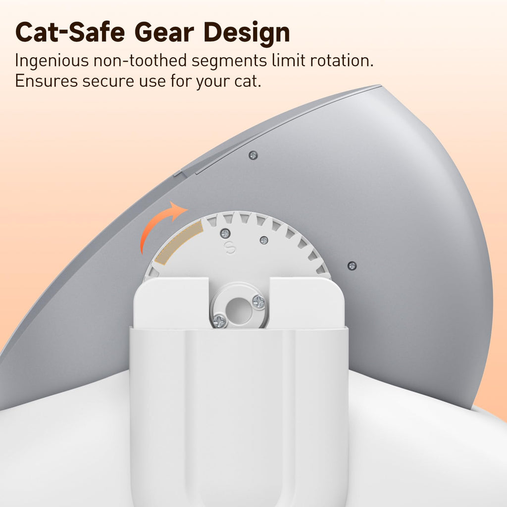 HAZRELA Automatic Cat Litter Box with App Control & Safety