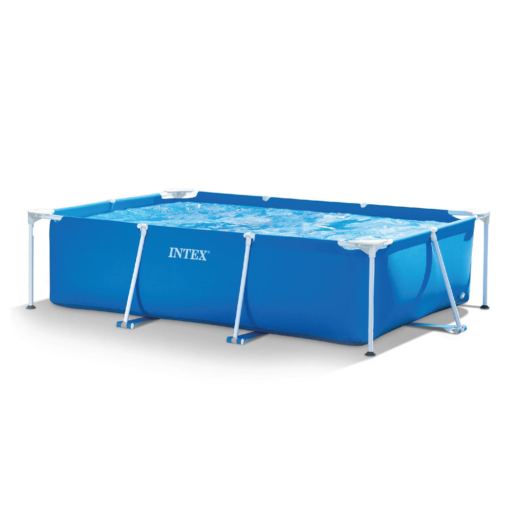 INTEX Rectangular Above Ground Pool with Steel Frame