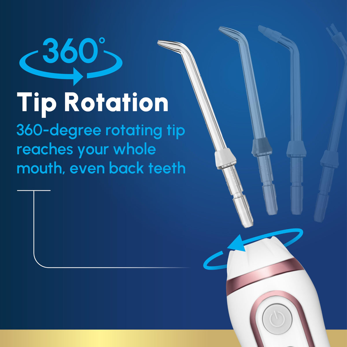 WATERPIK Cordless Advanced 2.0 Water Flosser for Dental Care