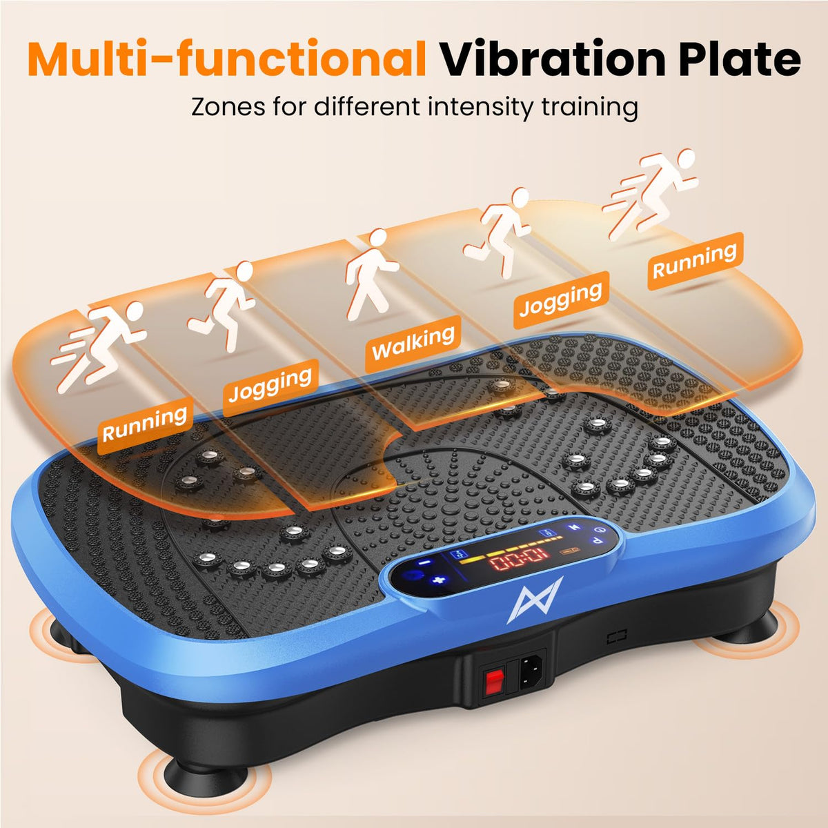 AXV Vibration Plate Fitness Machine for Full Body Workout