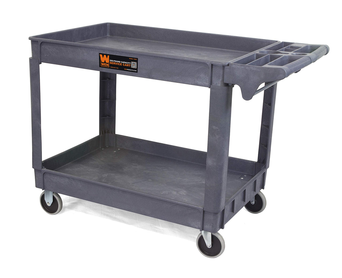 WEN 500-Pound Extra Wide Utility Cart - 46"x25.5"