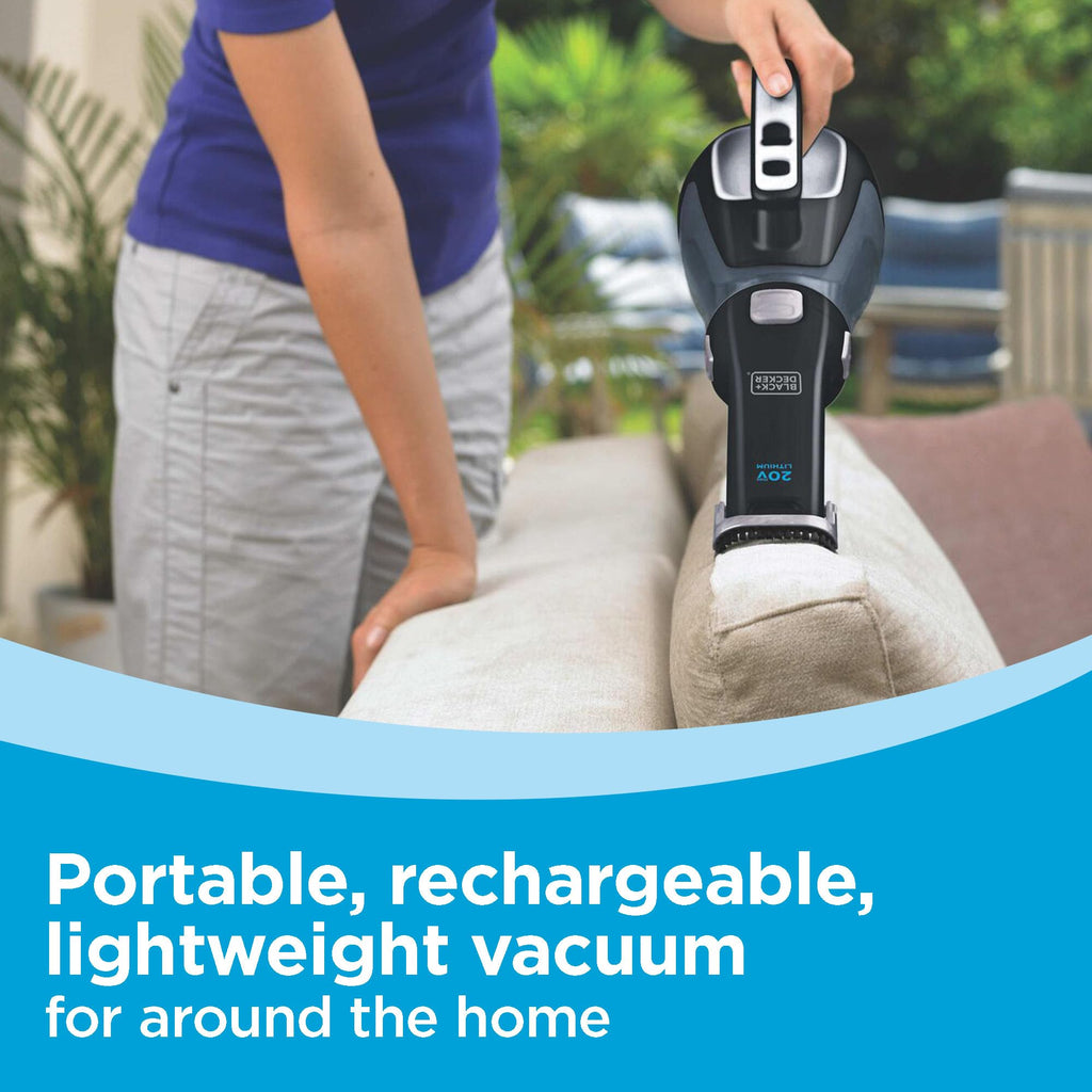 BLACK+DECKER Dustbuster 20V Cordless Hand Vacuum with Tools