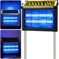 ZWIRAN Solar Bug Zapper - 4500V Waterproof Mosquito Trap