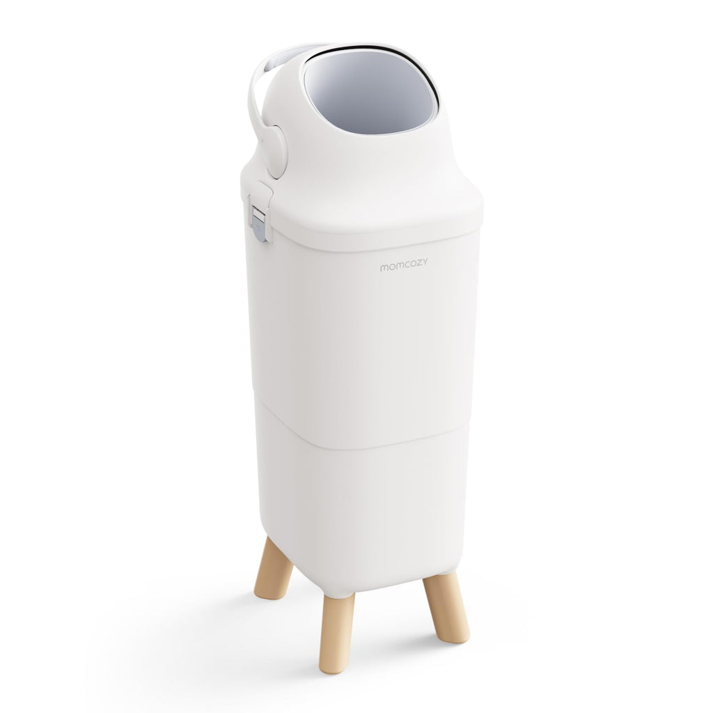 MOMCOZY Diaper Pail with Triple-Seal Odor Control & Large Capacity