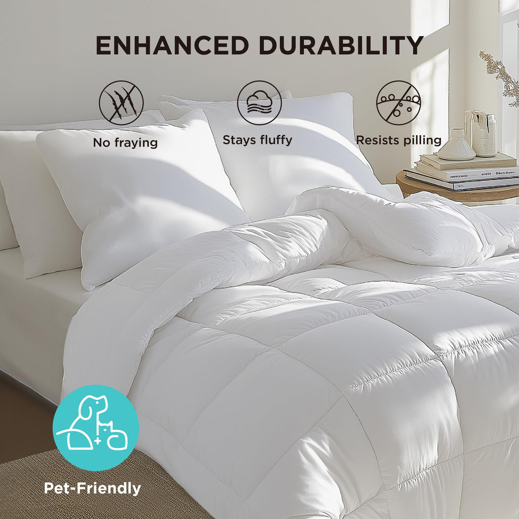 BEDSURE Comforter Duvet Insert - King Size All Season Bedding