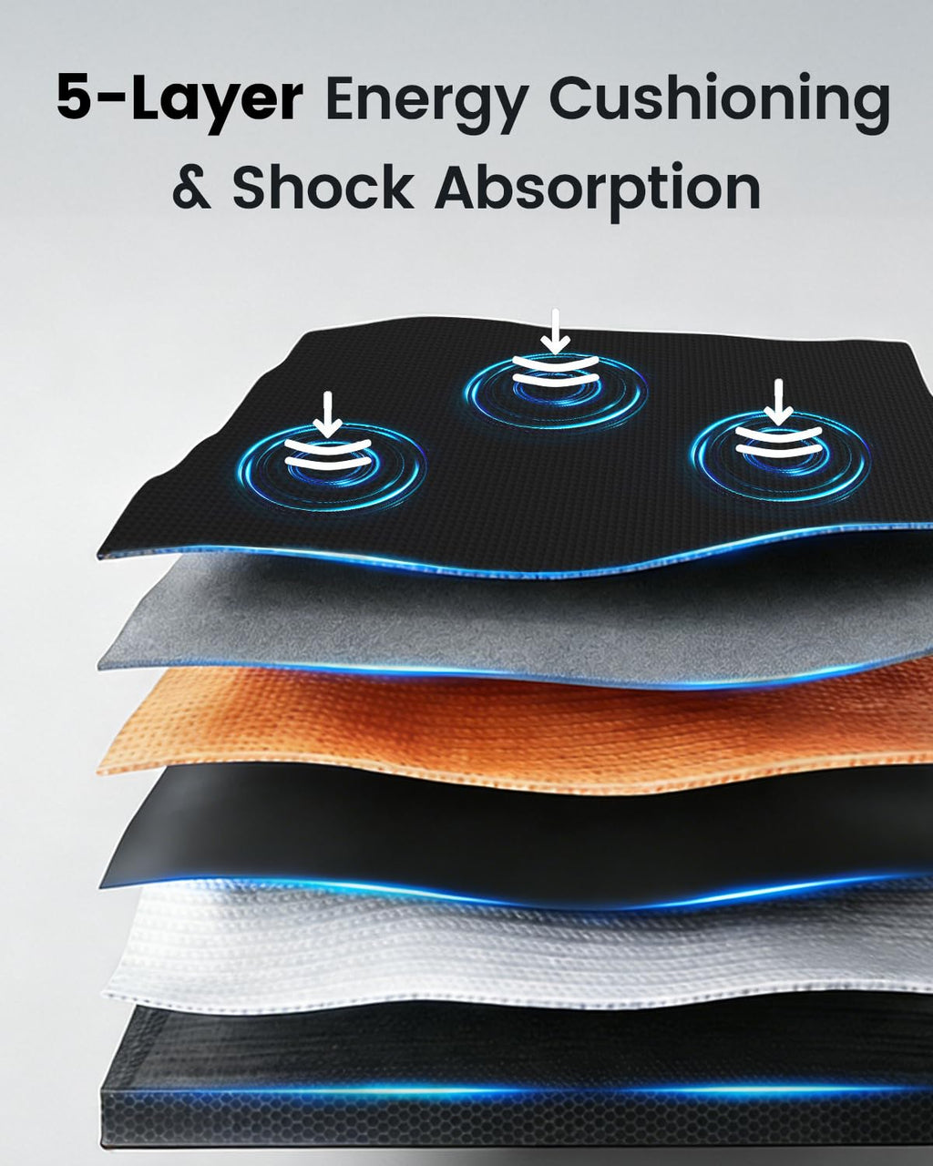 YAGUD Walking Pad Treadmill for Home Office & Jogging