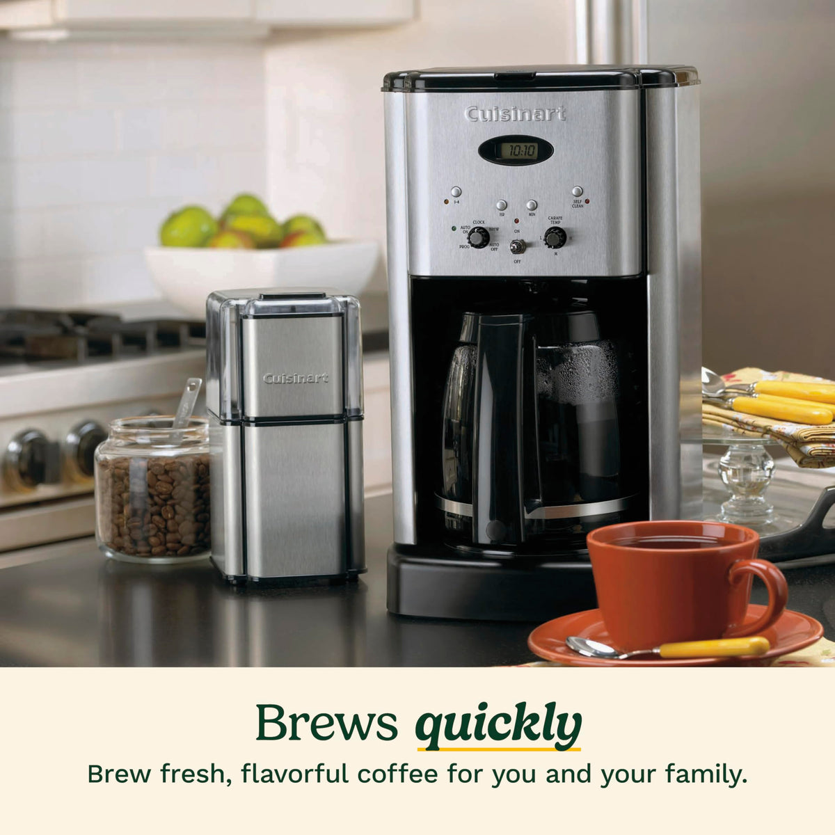 CUISINART DCC-1200P1 Brew Central 12-Cup Programmable Coffee Maker