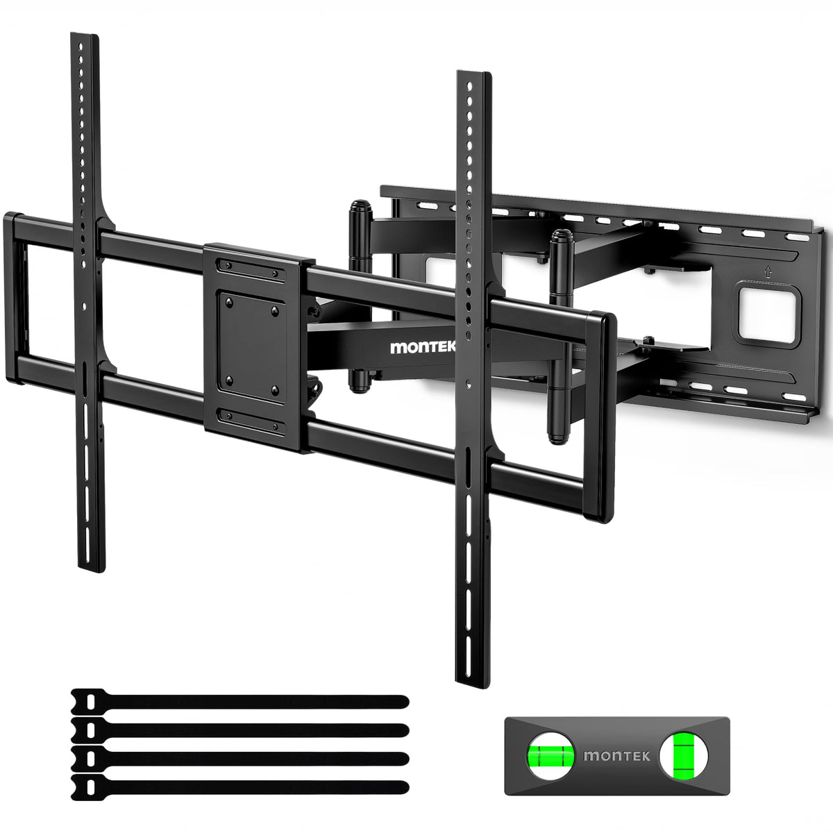 MONTEK Heavy Duty XXL Full Motion TV Wall Mount 60-120"