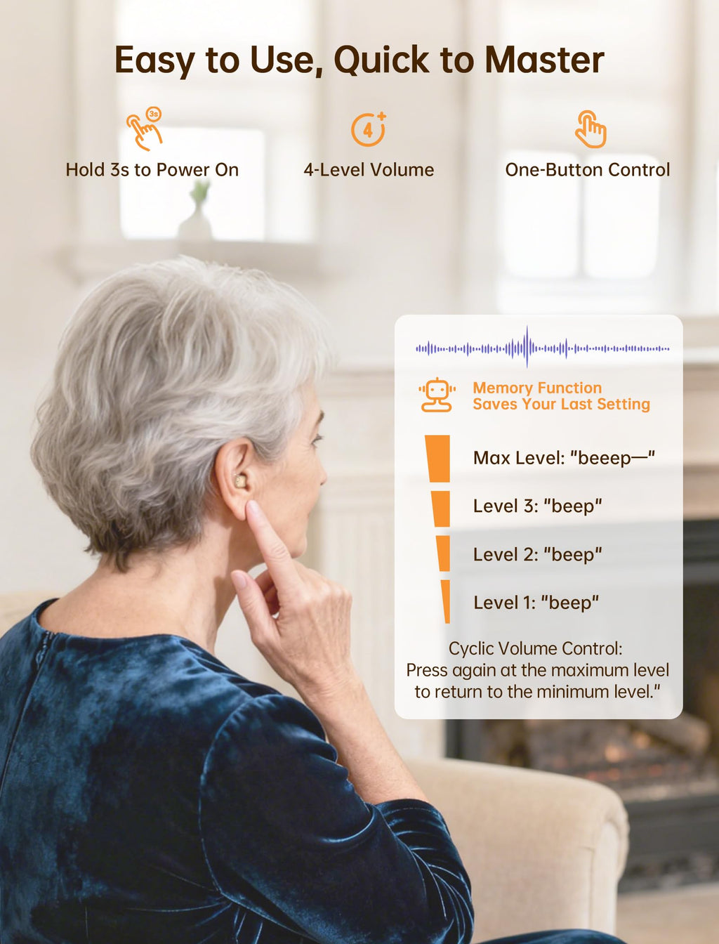 BIGPROT OTC Rechargeable Hearing Aids for Seniors