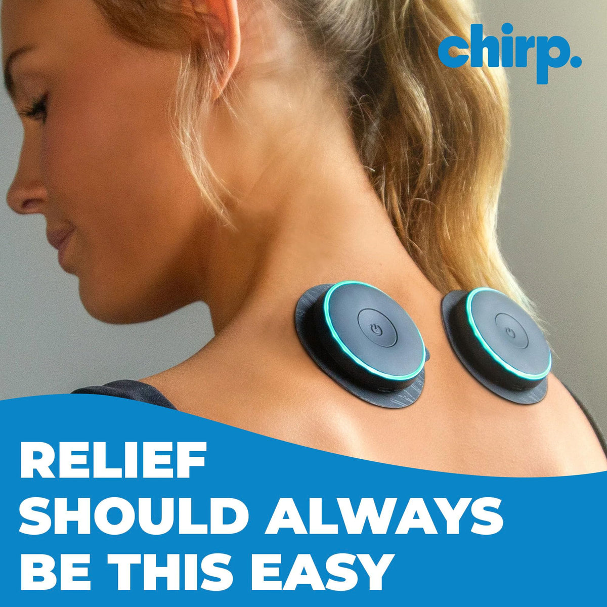 CHIRP Halo Wireless Muscle Stimulator - Portable EMS Device