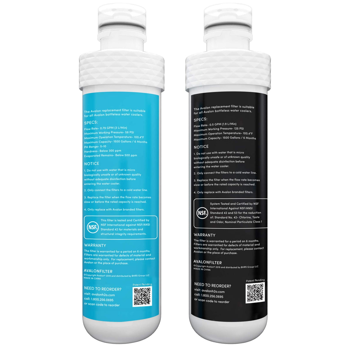 AVALON Genuine NSF Certified Replacement Filters, 2 Count