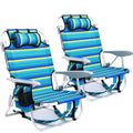 CANPSKY Portable Camping Beach Chairs - 2 Pack, Lightweight