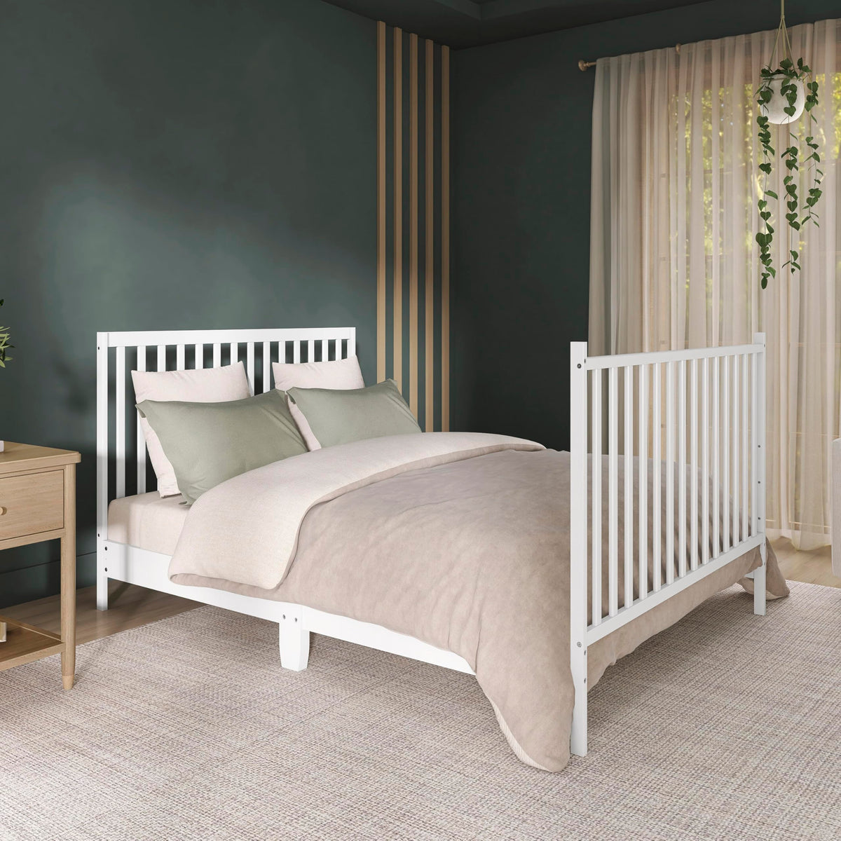 DREAM ON ME Synergy 5-in-1 Convertible Full-Size Baby Crib