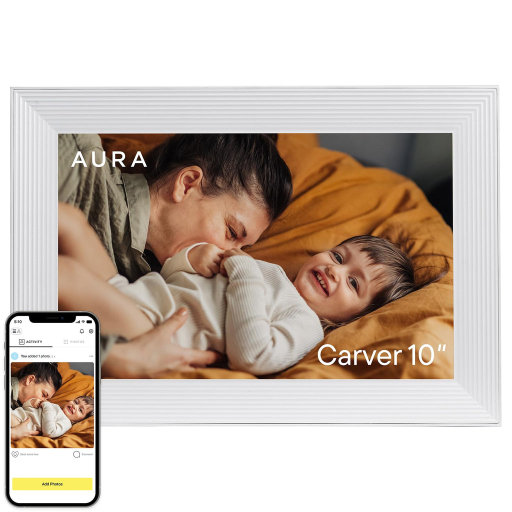 AURA Digital Picture Frame - 10.1" HD WiFi Display