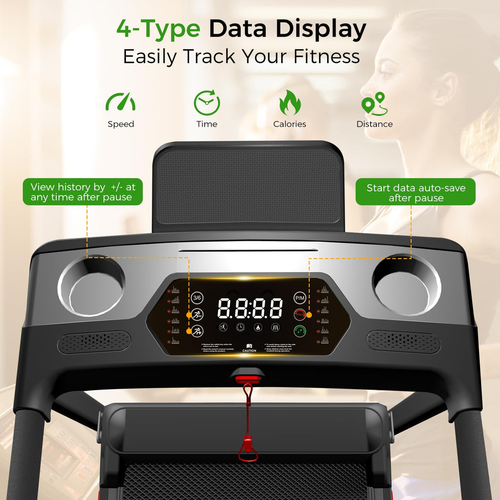 FUTUREGLIDE Portable Treadmill with Incline - 3-in-1 Walking Pad