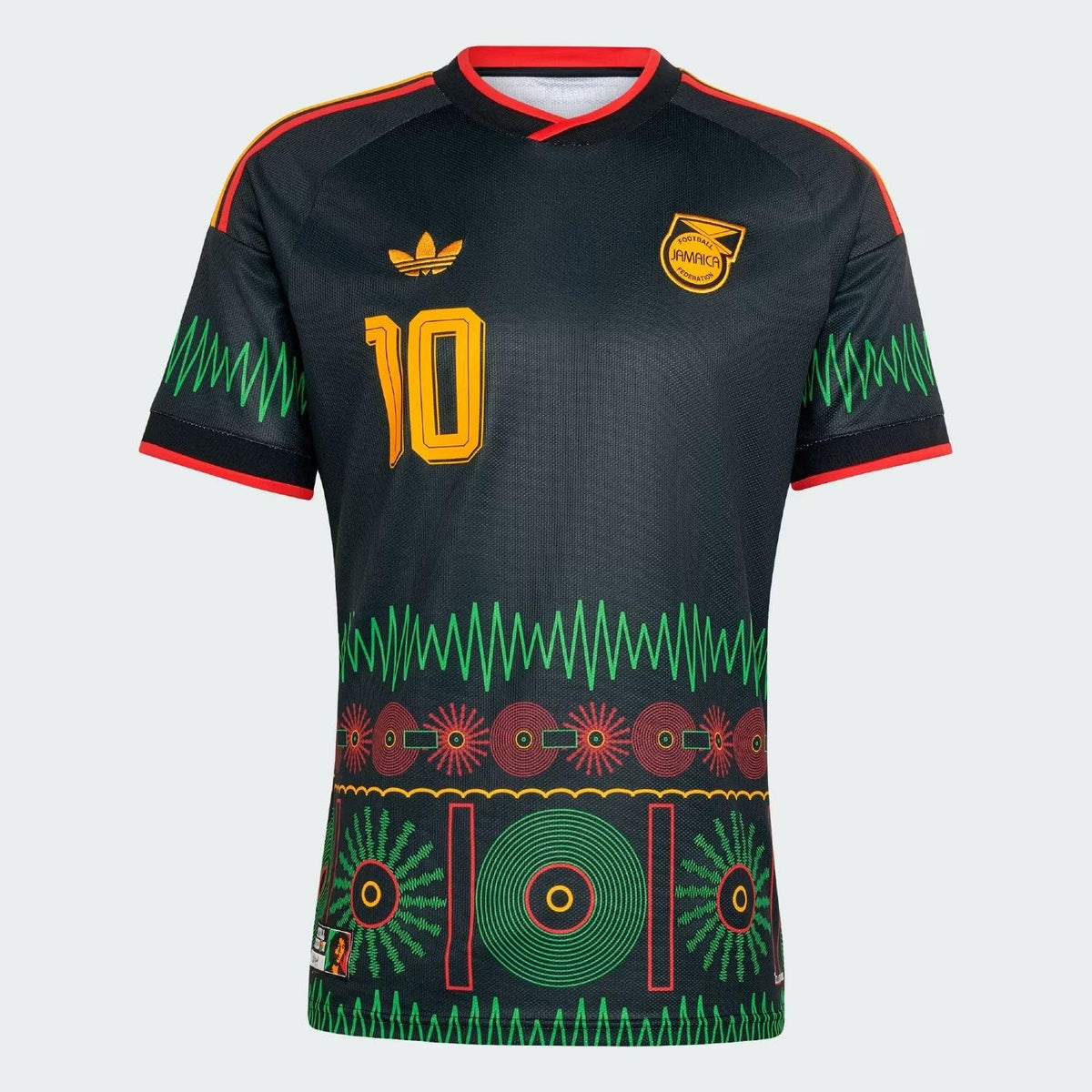 Jamaica 26 Away Marley 10 Jersey - Men's