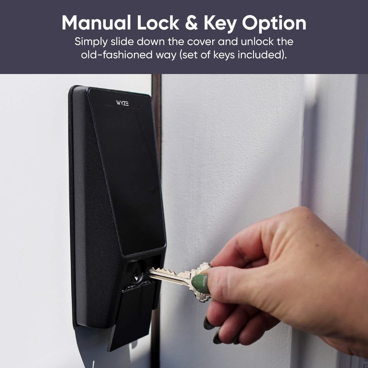 WYZE Palm Lock Smart Door Lock - Keyless Entry, Wi-Fi, Alexa