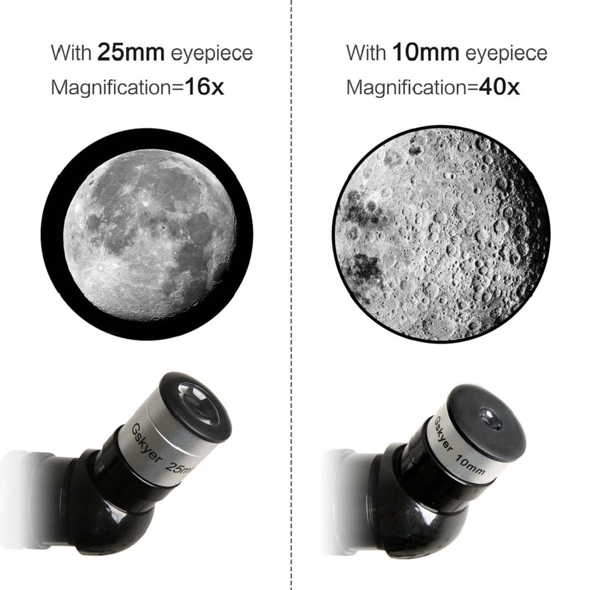 GSKYER 70mm Aperture 400mm AZ Mount Astronomical Telescope