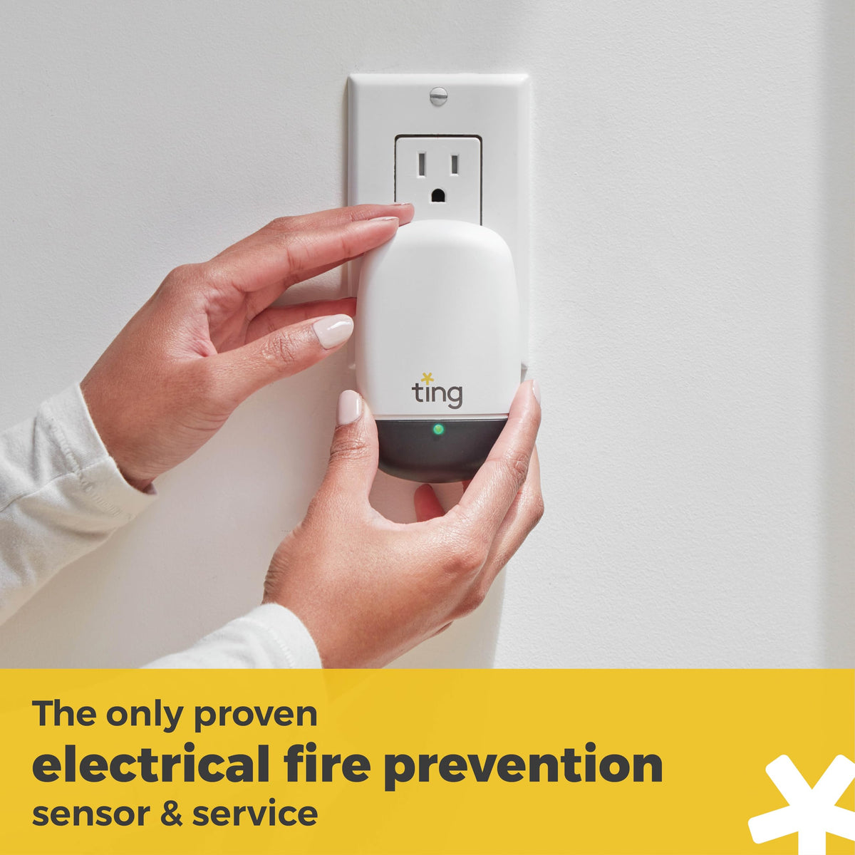 TING FIRE Electrical Fire Prevention Sensor - Home Safety Device