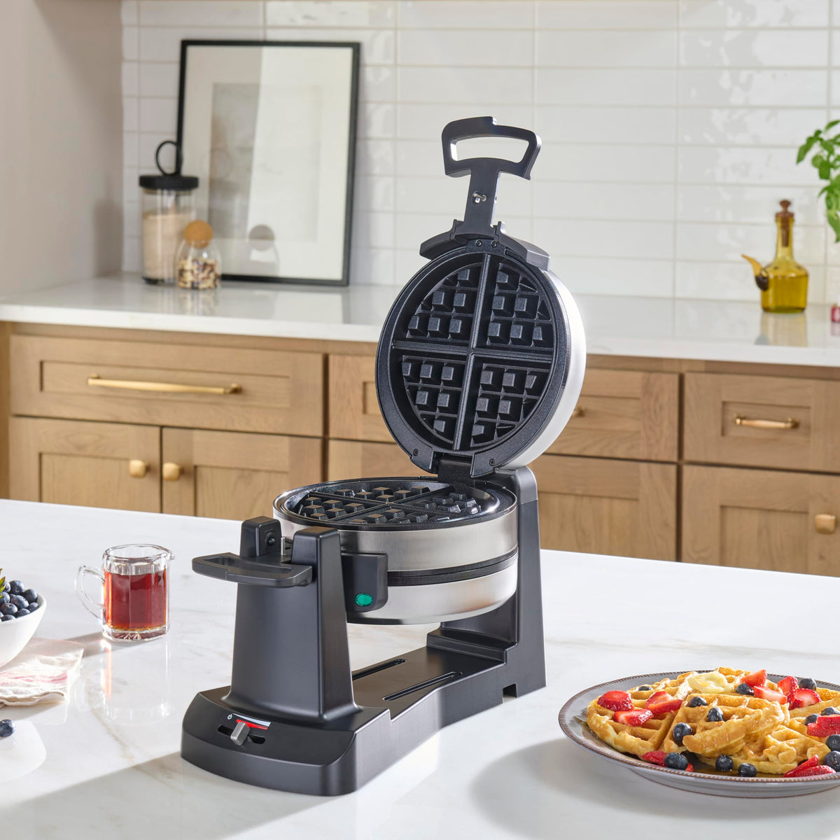 CUISINART Double Flip Belgian Waffle Maker - Stainless Steel