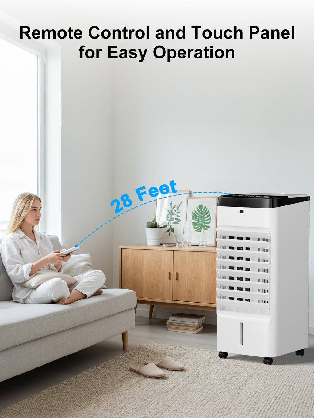 UTHFY Portable Air Conditioner 3-in-1 Evaporative Cooler