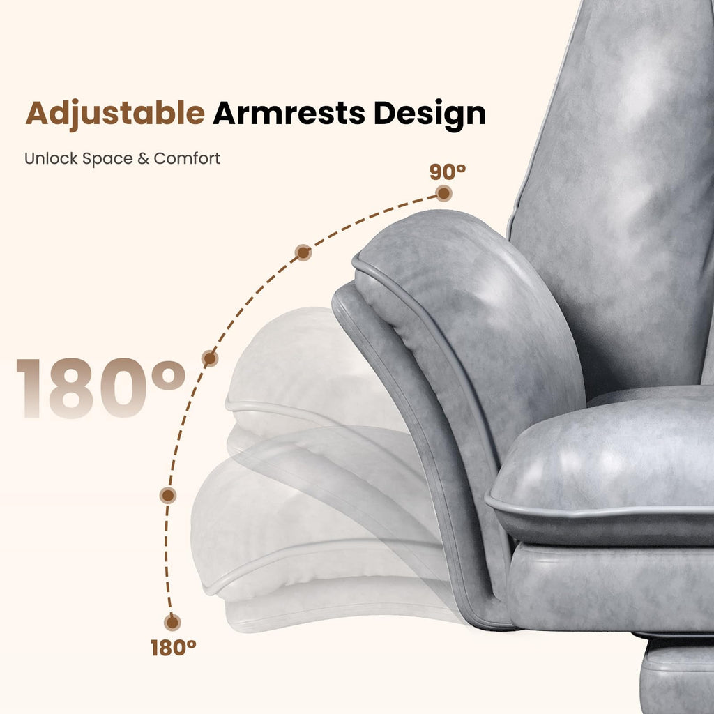 HOMRELEXA Big and Tall Executive Ergonomic Office Chair