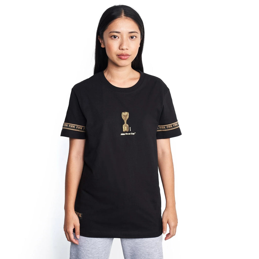 FIFA Classics Premium Jacquard Cuff Jules Rimet Trophy T-Shirt - Unisex