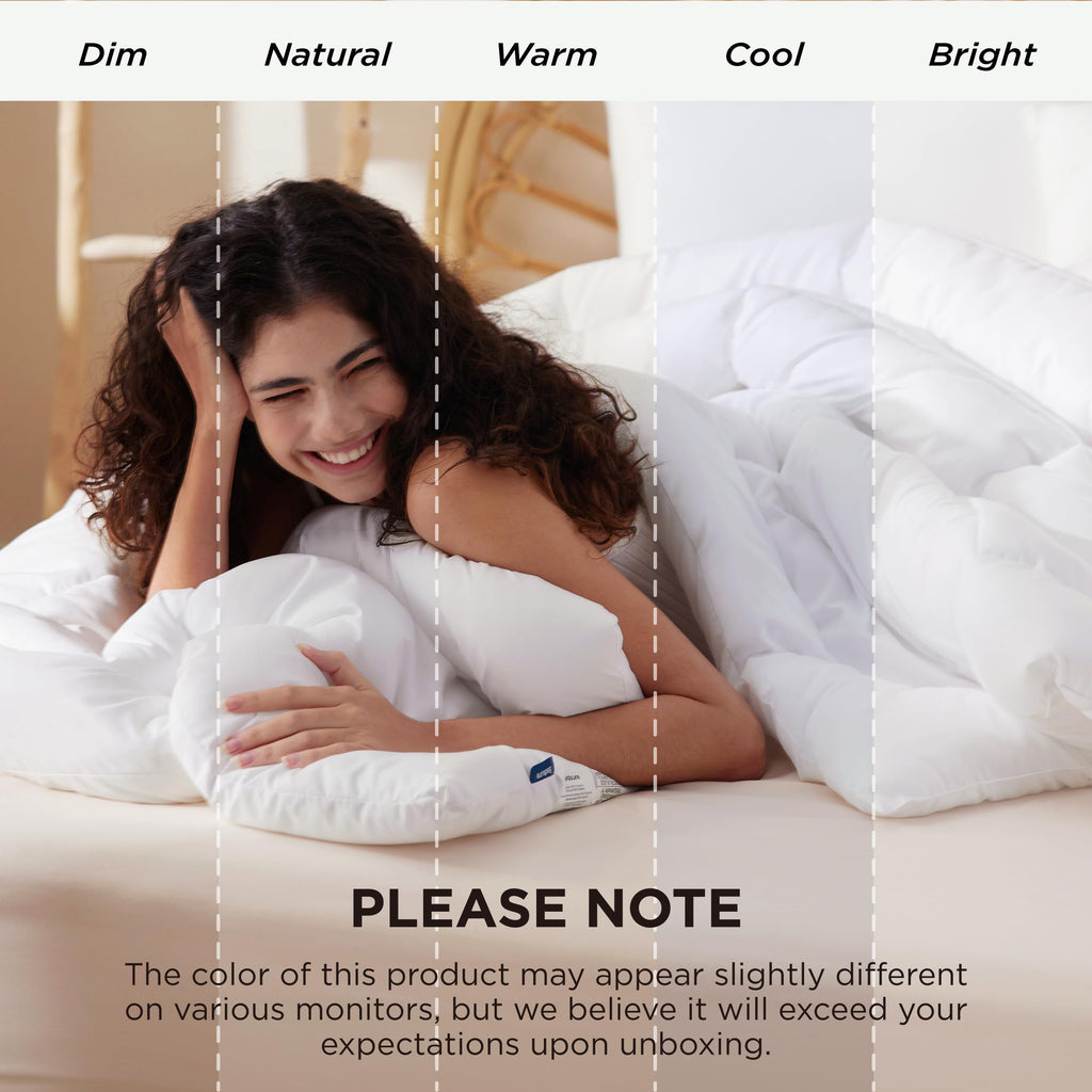 BEDSURE Comforter Duvet Insert - King Size All Season Bedding