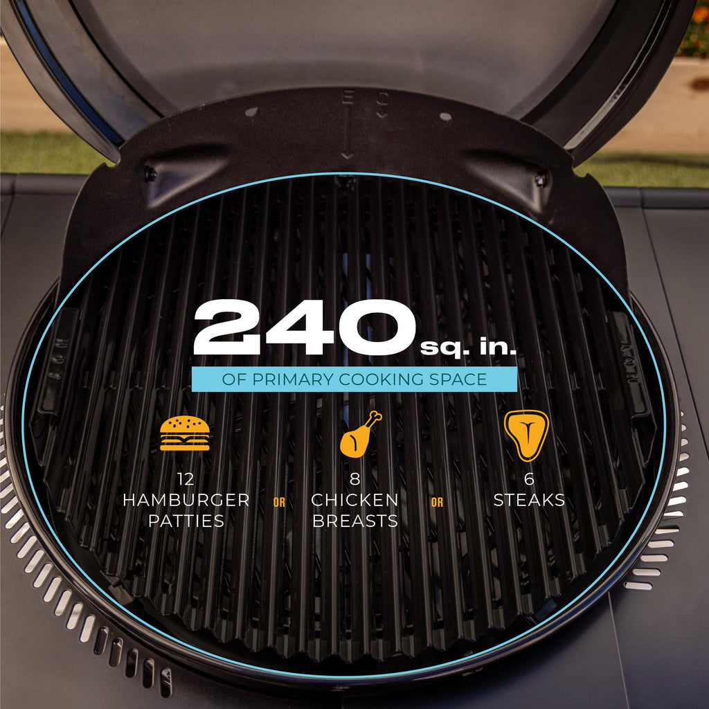 CHARBROIL 3-in-1 Dual Fuel Outdoor Bistro Electric Grill