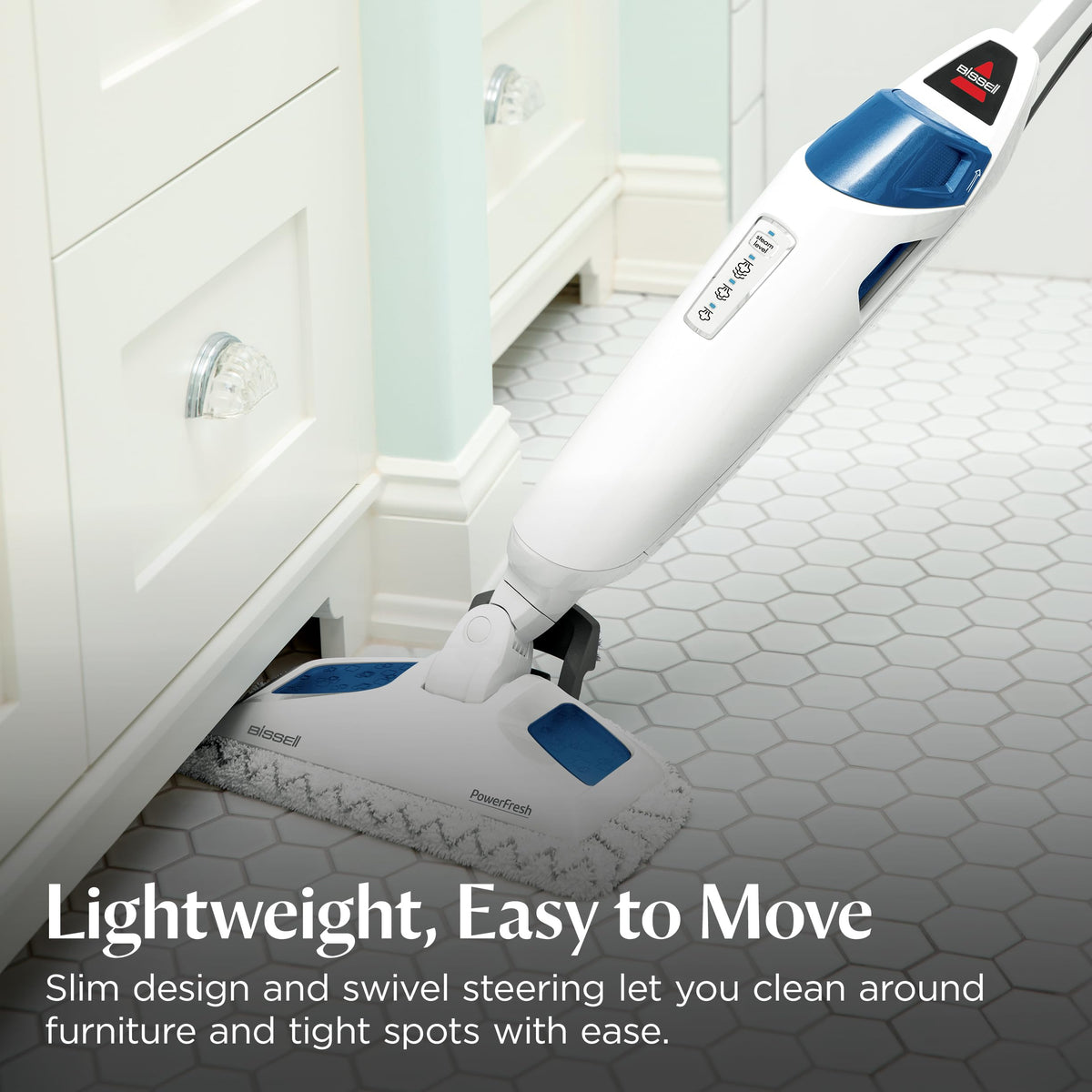 BISSELL Steam Mop 1940A PowerFresh Floor Cleaner for Tile & Wood