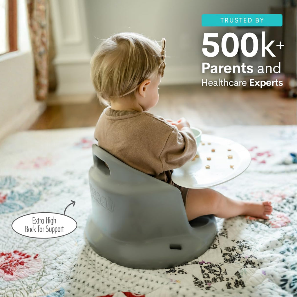UPSEAT Original Ergonomic Baby Floor & Booster Seat with Tray